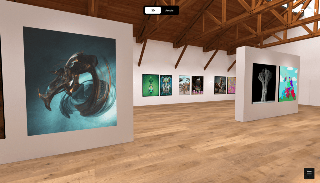 Virtual galleries with oncyber.io